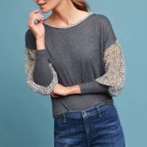 Anthropologie Raye Printed Top NWOT.